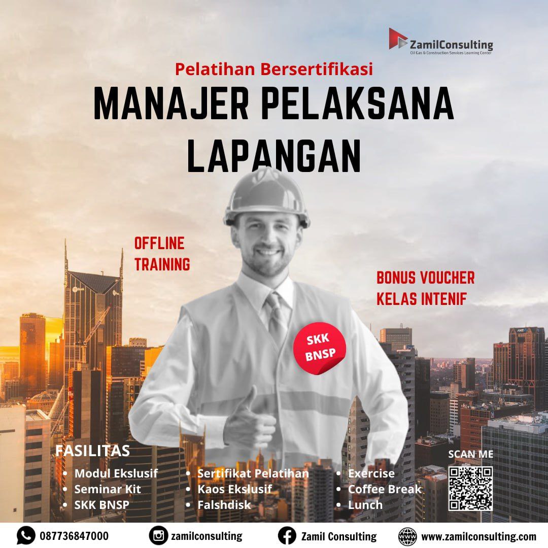 pelatihan manajer pelaksana lapangan
